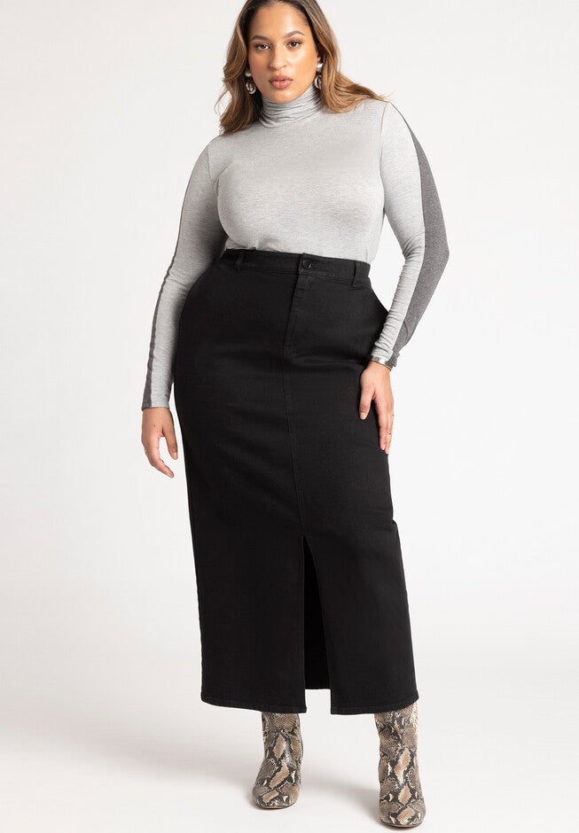 Colorblock Layering Turtleneck, , alternate image number null