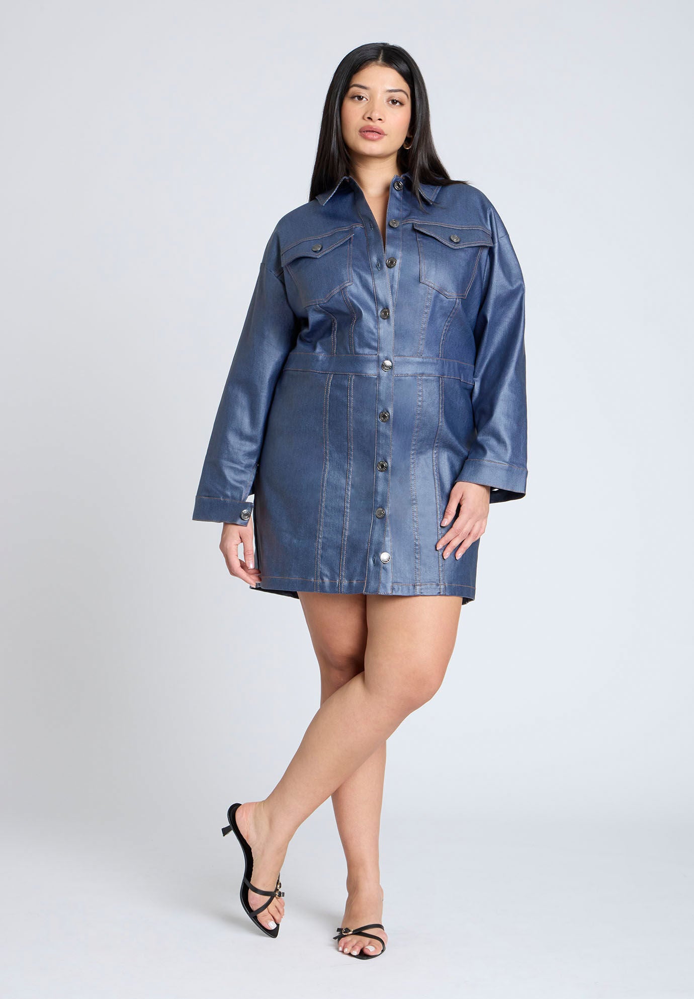 Maxi Shirt Dress - 100% Cotton, Easy Fit, Open Air | Eloquii