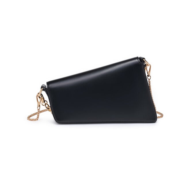 Marla Asym Faux Leather Crossbody, BLACK, alternate image number 2