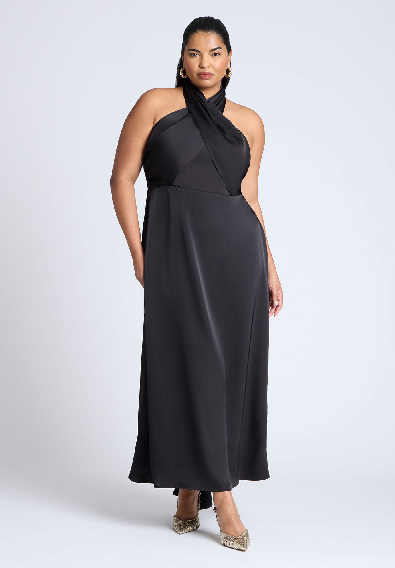 Shop Satin Maxi Dress