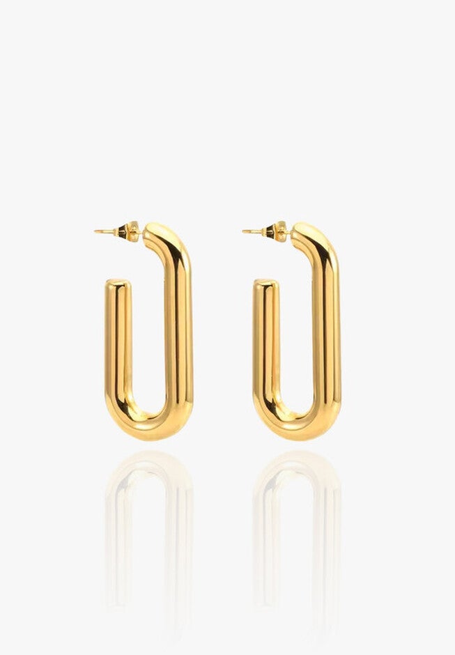 Kylie Earrings, GOLD, hi-res image number null