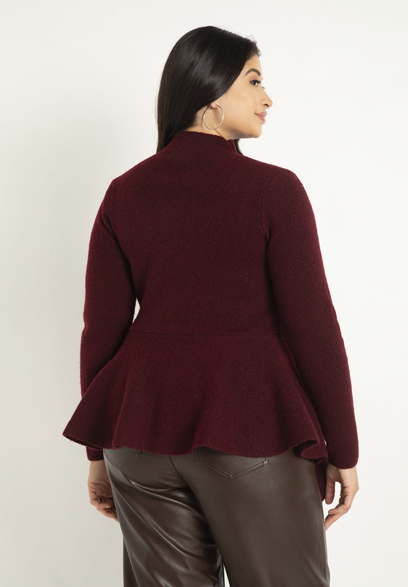 Peplum Sweater Eloquii