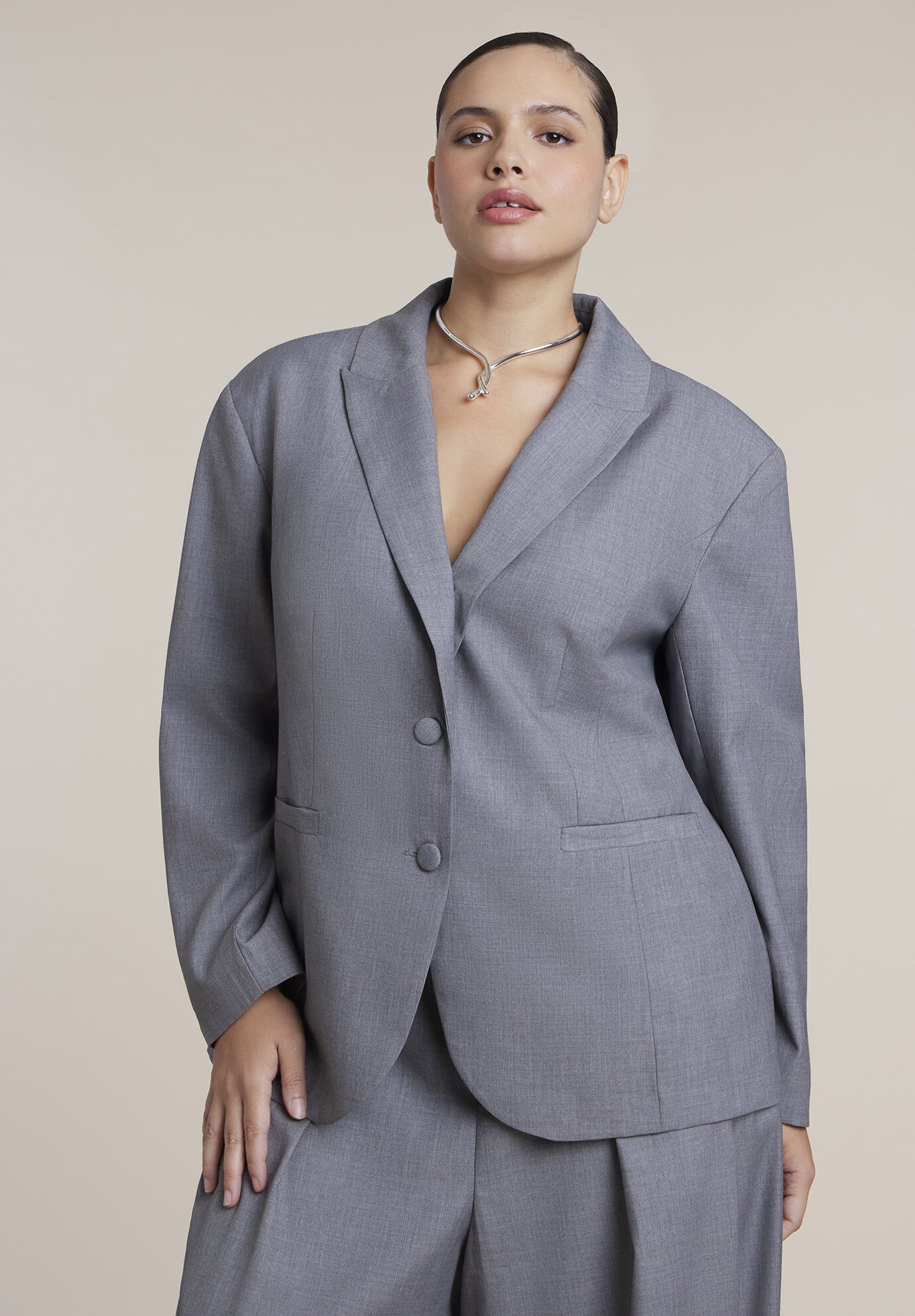 Adjustable Back-Belt Blazer