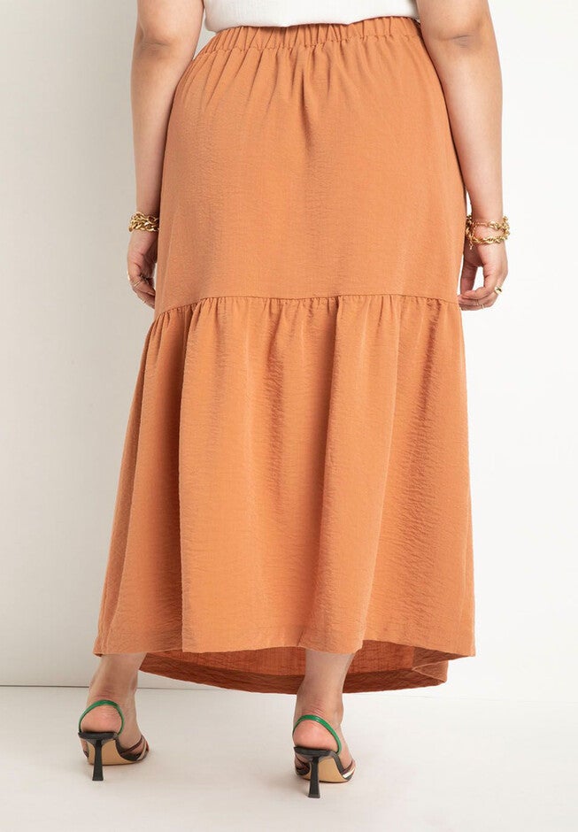 Wrap Waist Maxi Skirt, , alternate image number null