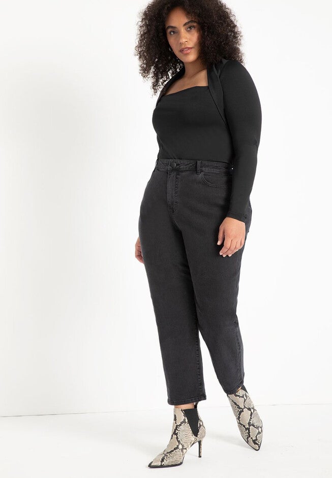 Crop Stretch Mom Jean, , alternate image number null