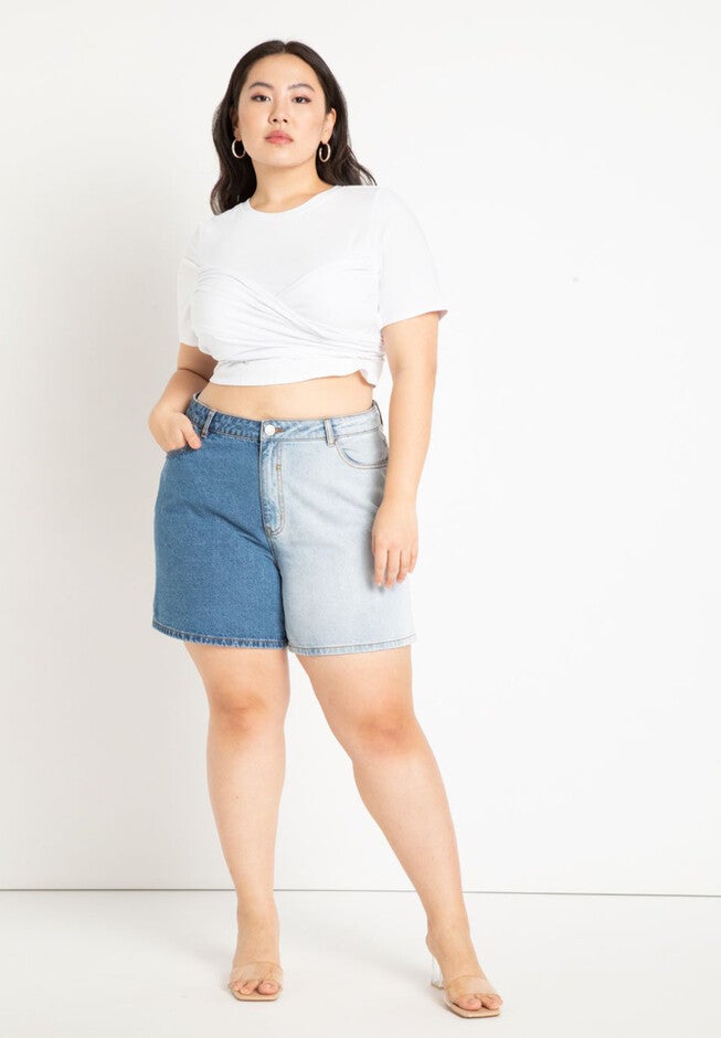 Wrap Front Tee, , alternate image number null