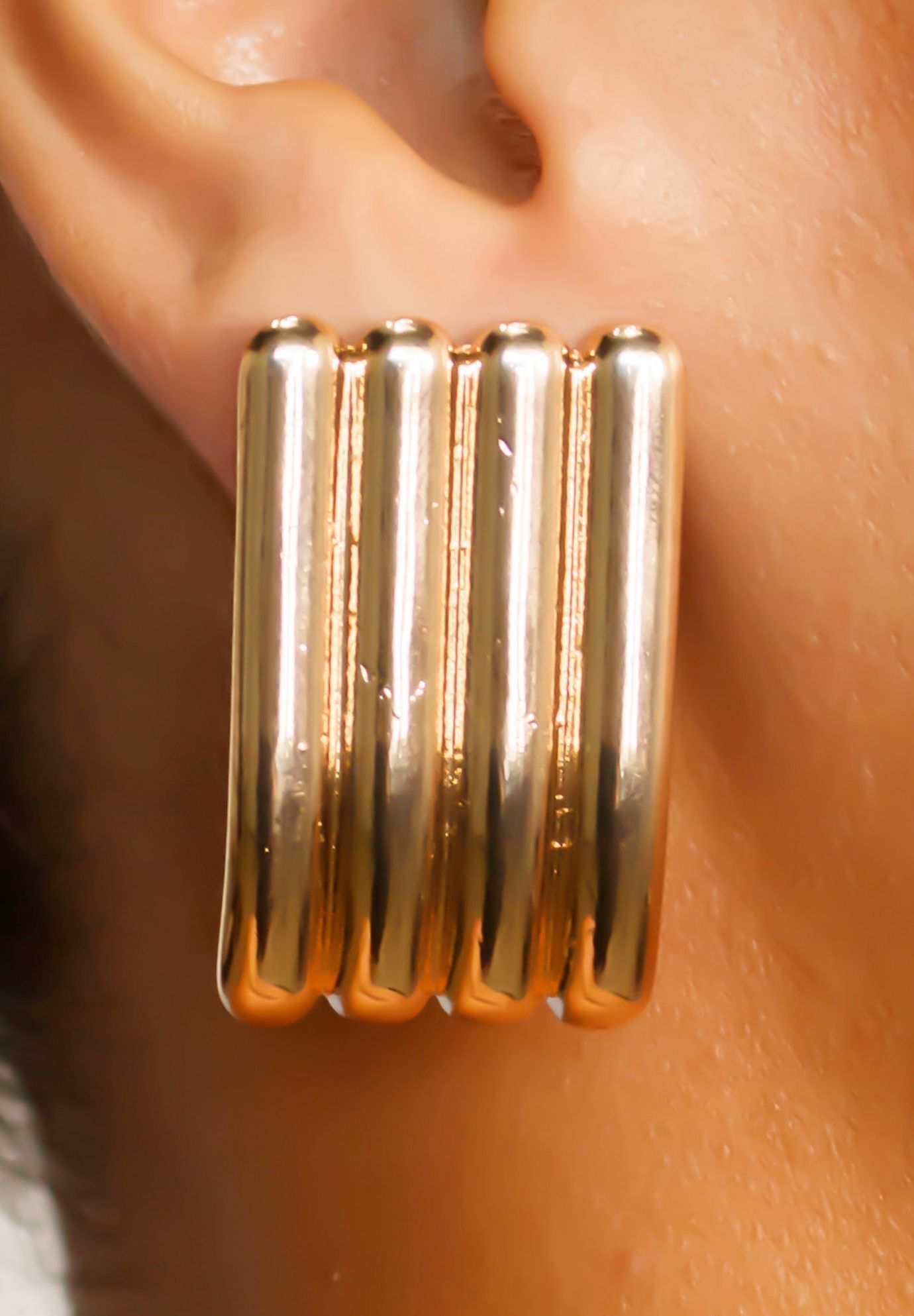 Zella Earrings, GOLD, on-hover image number 1