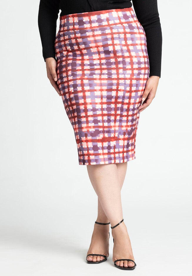 Neoprene Pencil Skirt, , on-hover image number null