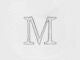 Madeline Silver Initial Pendant, M, alternate image number 1