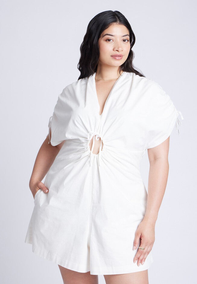 Poplin Romper, JET STREAM, alternate image number null