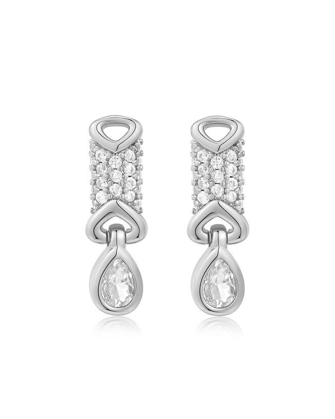 The Cannoli Studs- Silver, SILVER, hi-res image number null