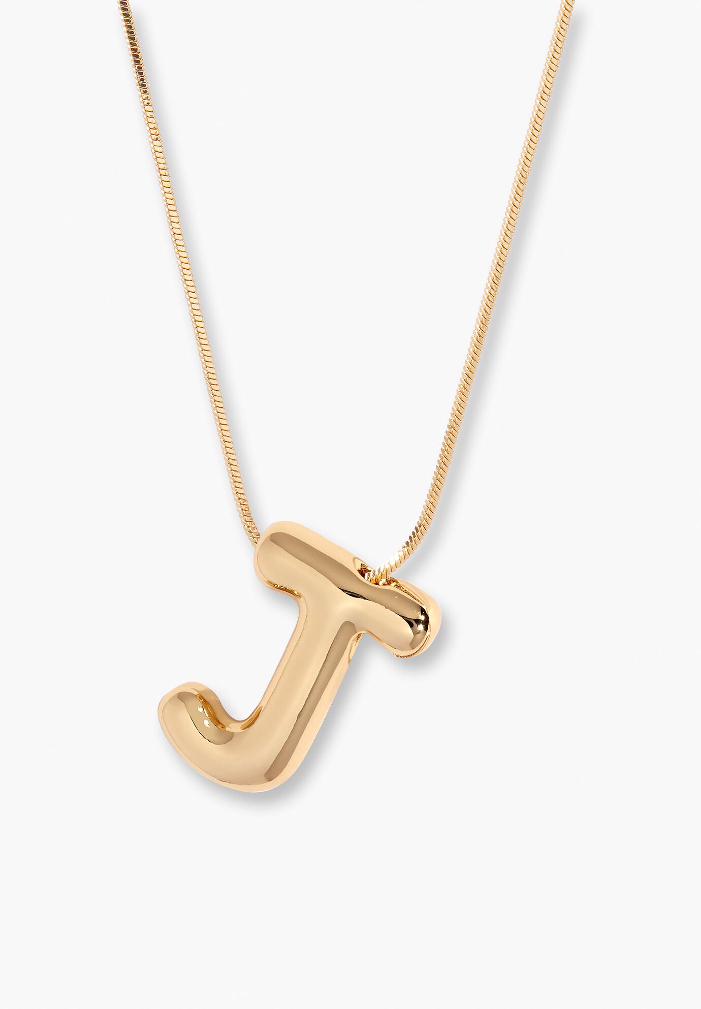 Pippa Bubble Initial Pendant