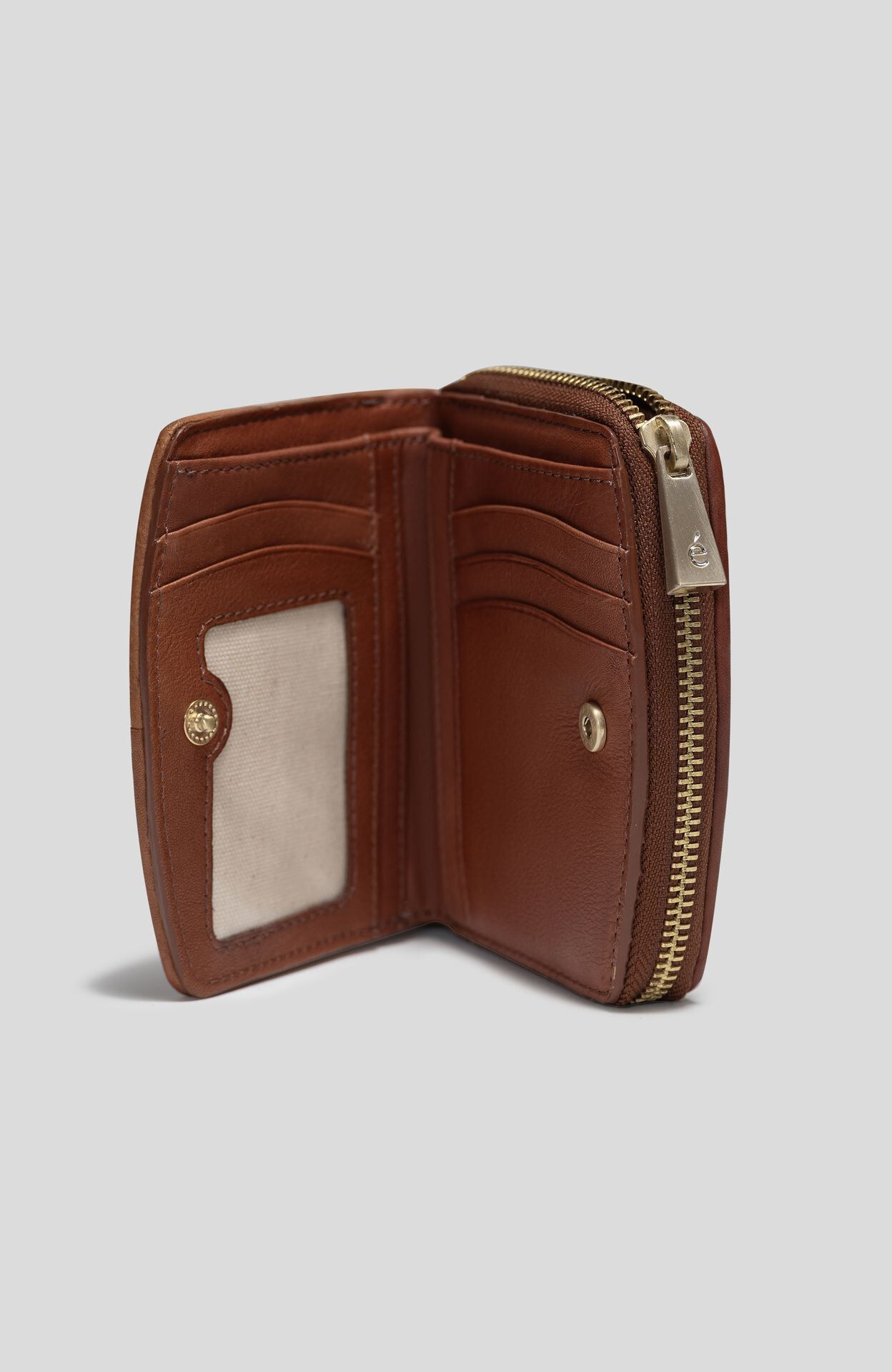 Katy - Wallet - Brandy, BRANDY, alternate image number 2