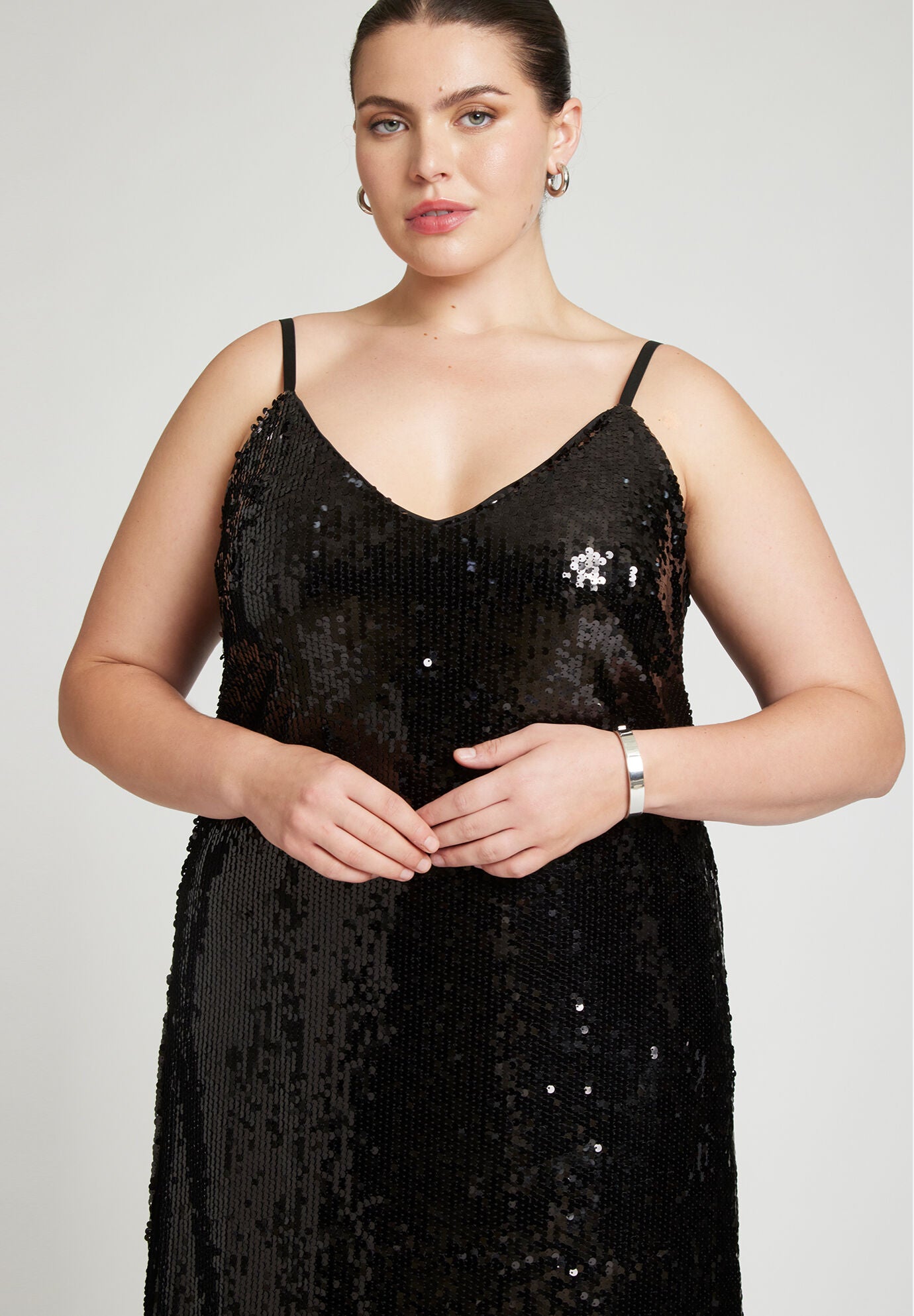 Sequin Slip Dress