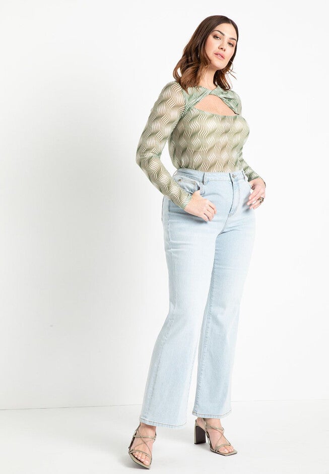 Flare Leg Jean, , alternate image number null