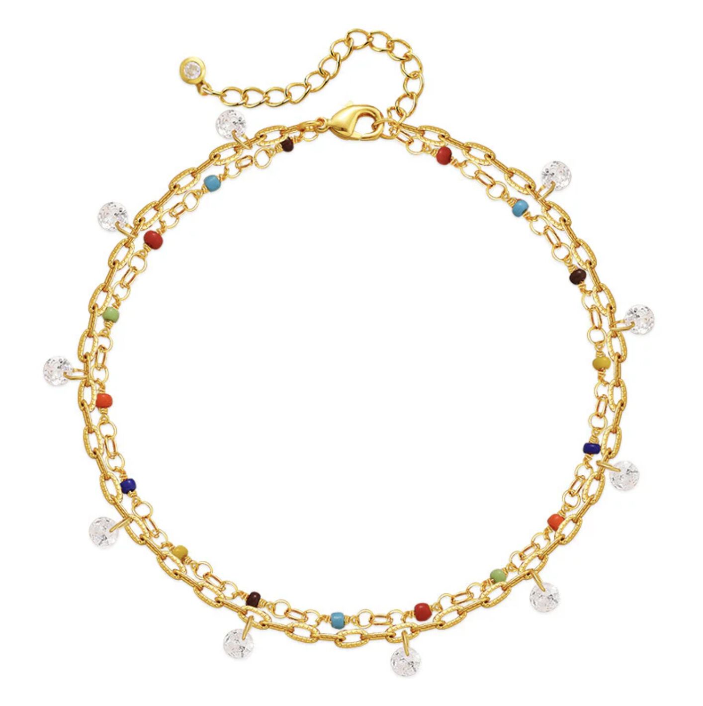 Gisele Anklet, GOLD MULTI, hi-res image number 0