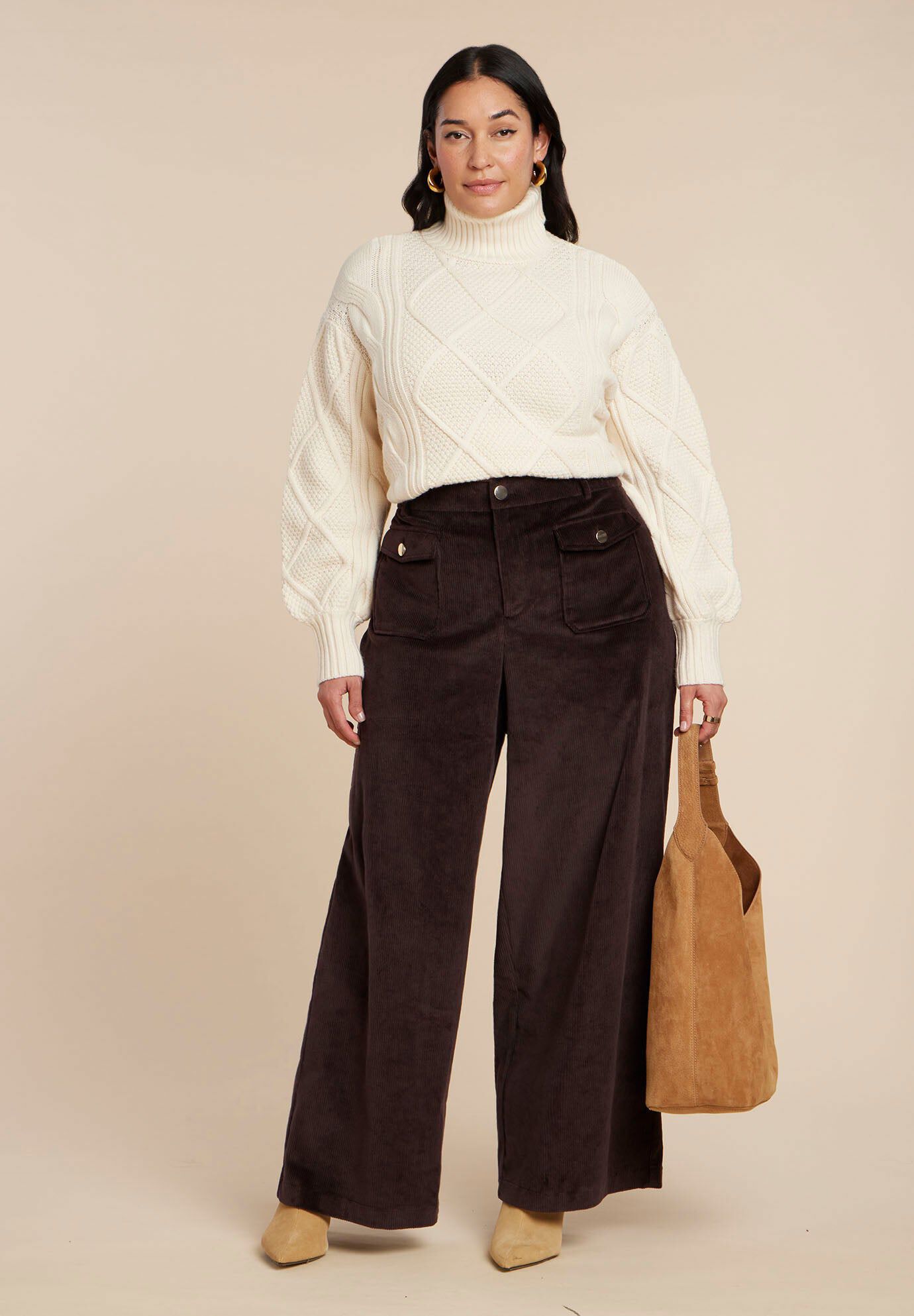 Corduroy Patch Pocket Pant