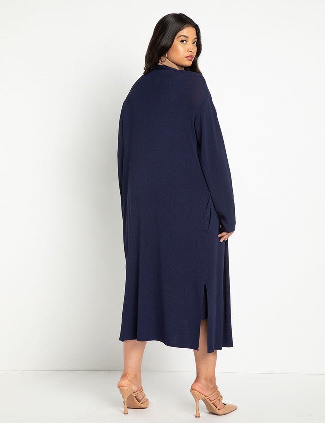 Throw On Duster, EVENING BLUE, alternate image number null