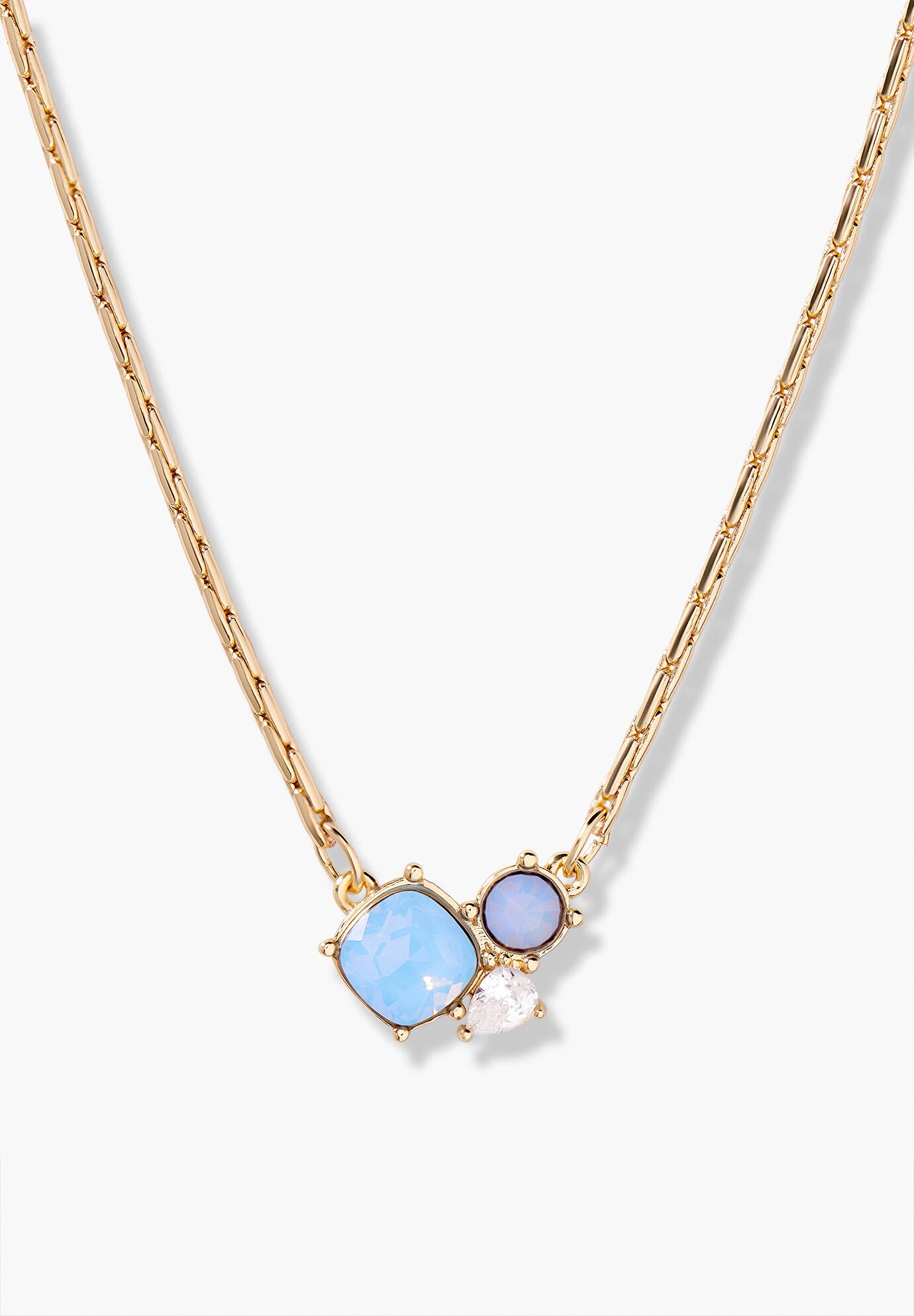 Victoria Opal Necklace, BLUE, hi-res image number 0