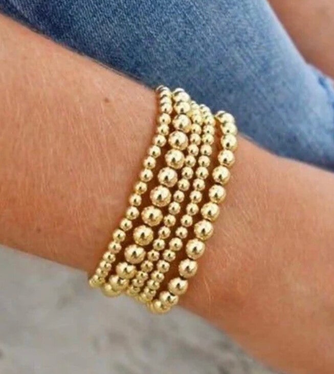 Bella Bracelet - 4mm, GOLD, alternate image number null