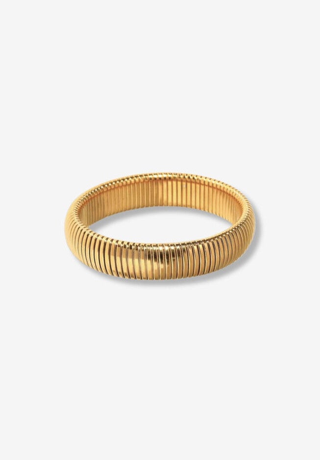 Medium Stretch Bracelet, GOLD, hi-res image number null