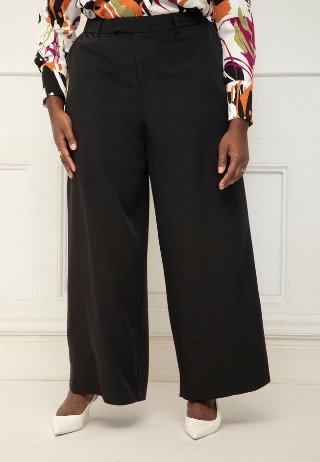 ELOQUII Elements Wide Leg Trouser, , on-hover image number null