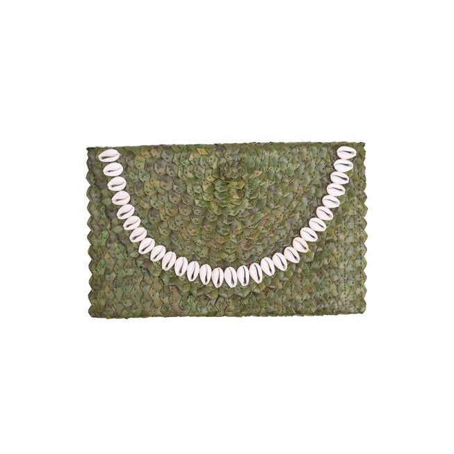 Coco Small Clutch, MOSS GREEN, on-hover image number null