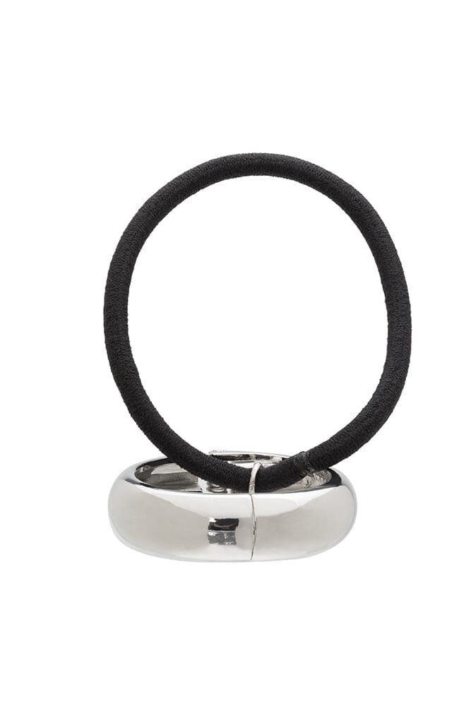 Cone Cuff Ponytail Holder, BROWN, hi-res image number 0