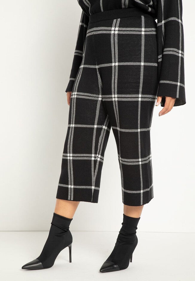 Cropped Wide Leg Sweater Pant, , on-hover image number null