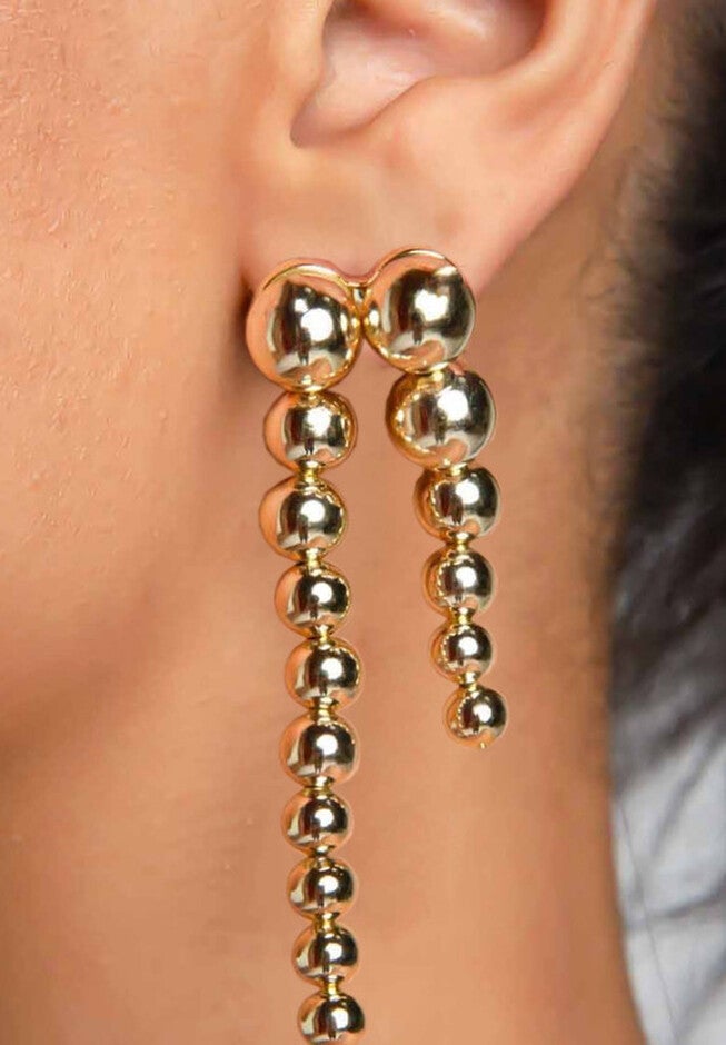 Penelope Earrings, GOLD, alternate image number null