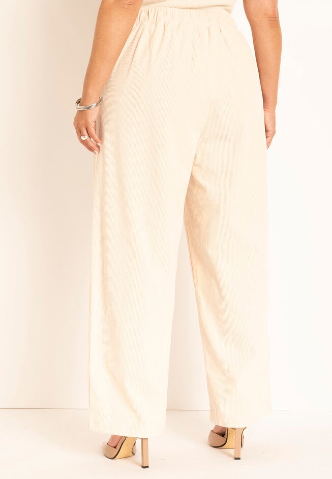 Wide Leg Corduroy Pant, , on-hover image number null