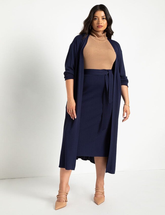 Throw On Duster, EVENING BLUE, on-hover image number null
