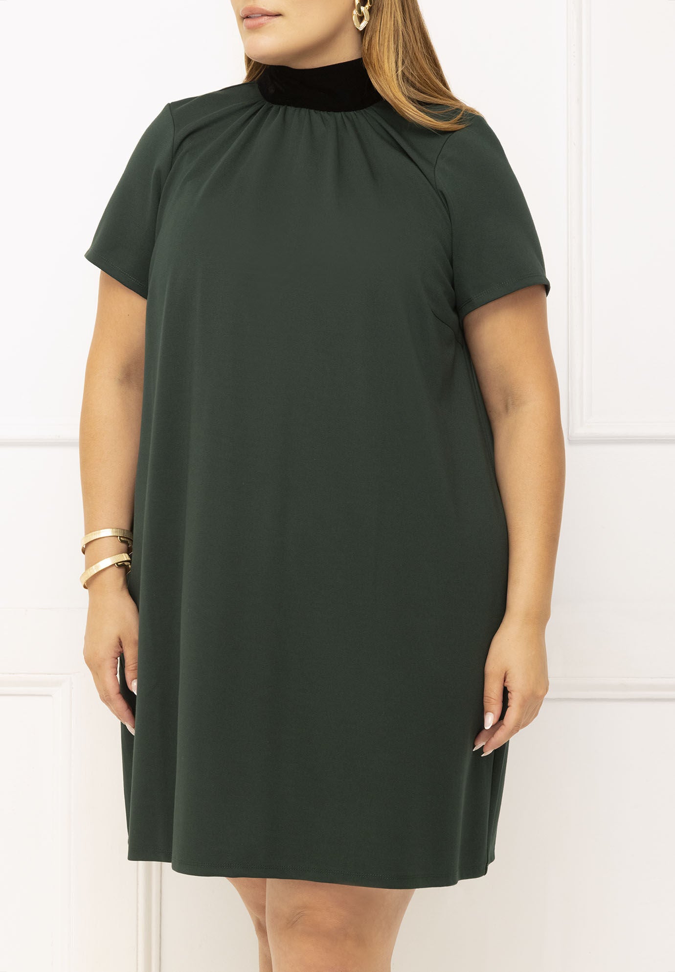 Eloquii online green dress