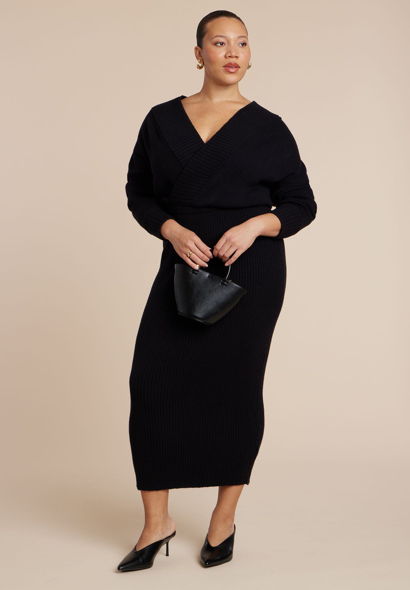 knee length dresses for ladies Eleanor A-Line Front Cutout Maxi Dress – VICI main image 0