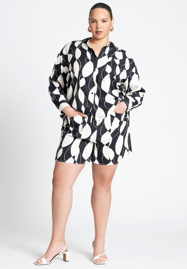 Relaxed Button Down, BLACK AND BONE, alternate image number null