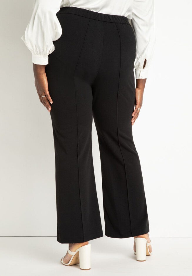 Overlap Waist Flare Leg Pant, , alternate image number null