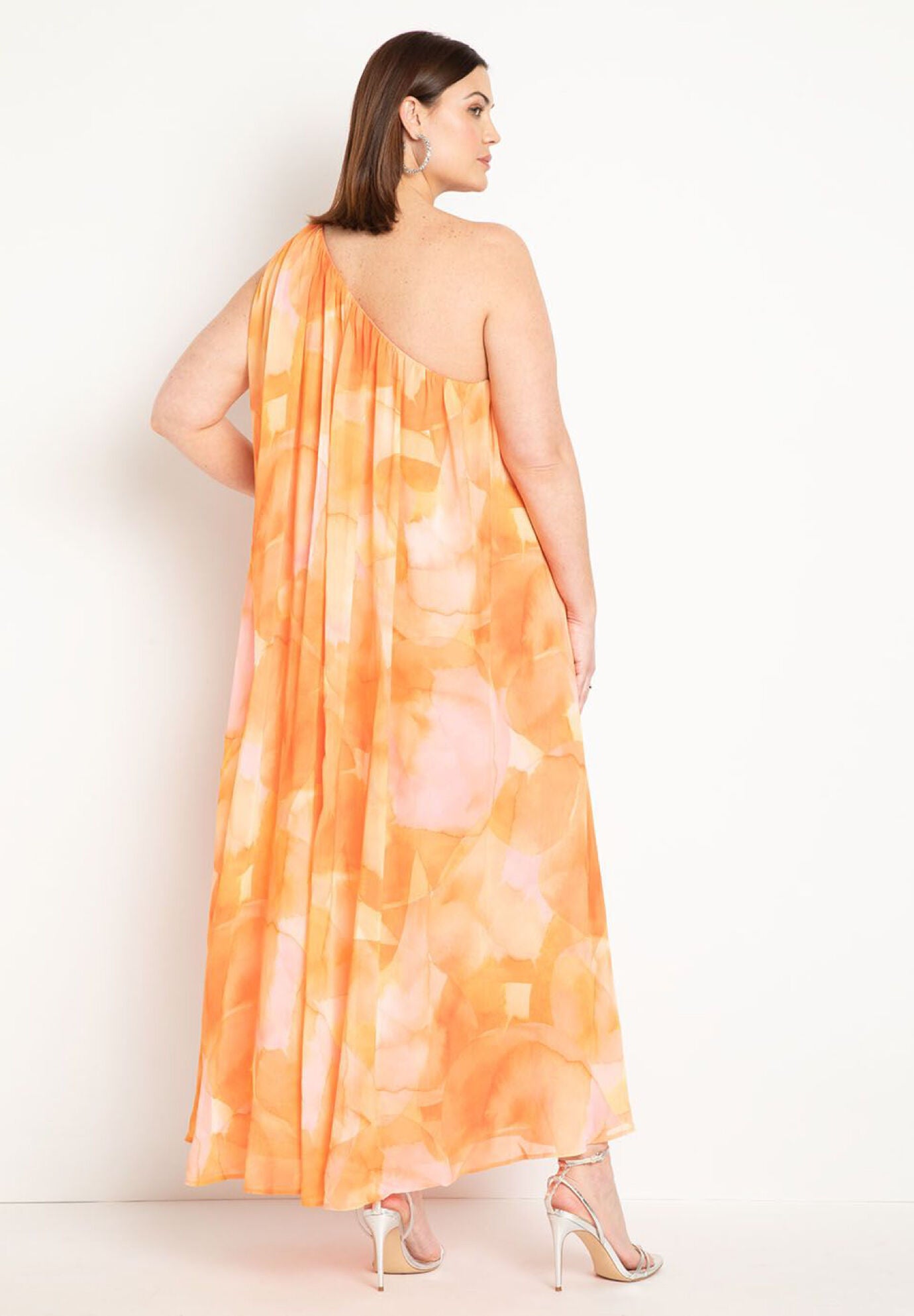 Plus size trapeze maxi dress sale
