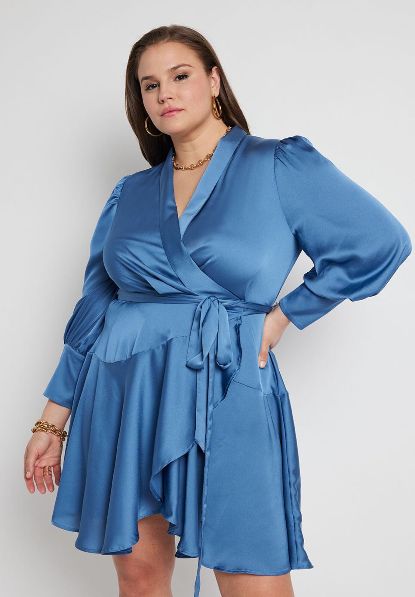 Eloquii 2025 wrap dress