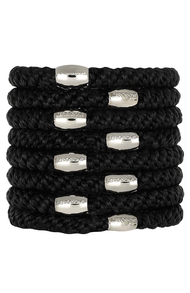 Grab & Go Ponytail Holder, 8 Pack - Metallic Bead