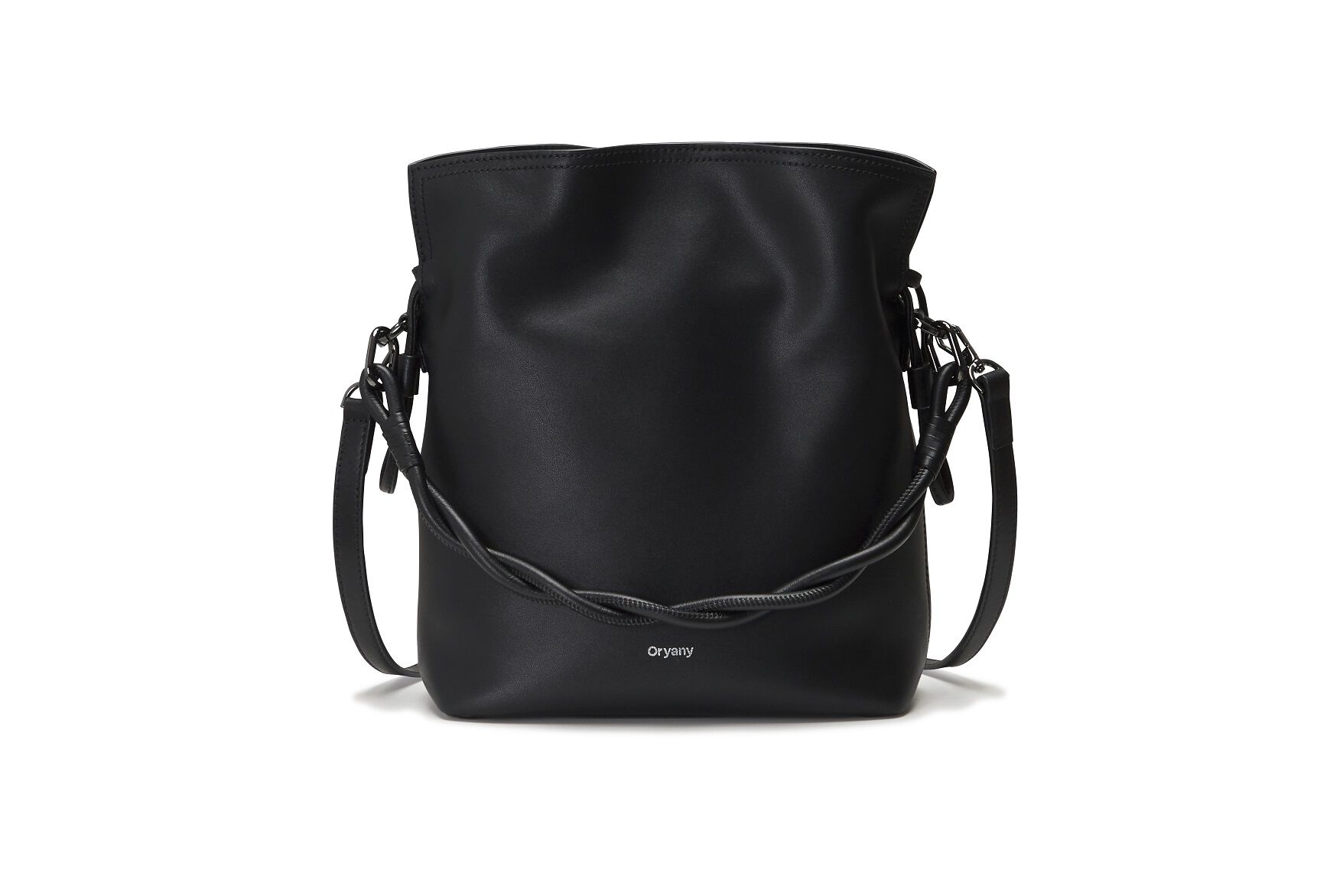 Madeleine Bucket Medium Crossbody, BLACK, hi-res image number 0