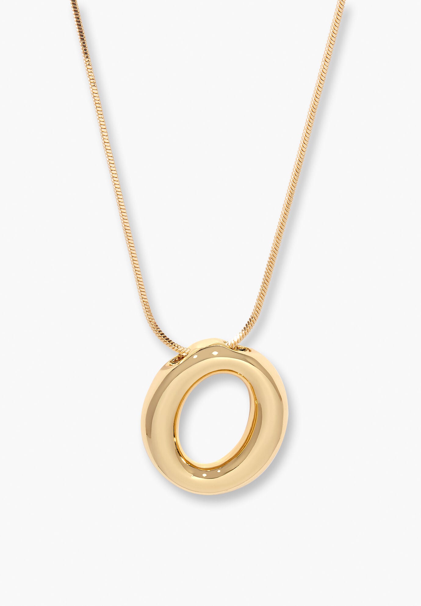 Pippa Bubble Initial Pendant