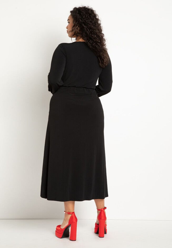Twist Detail Knot Dress, , alternate image number null