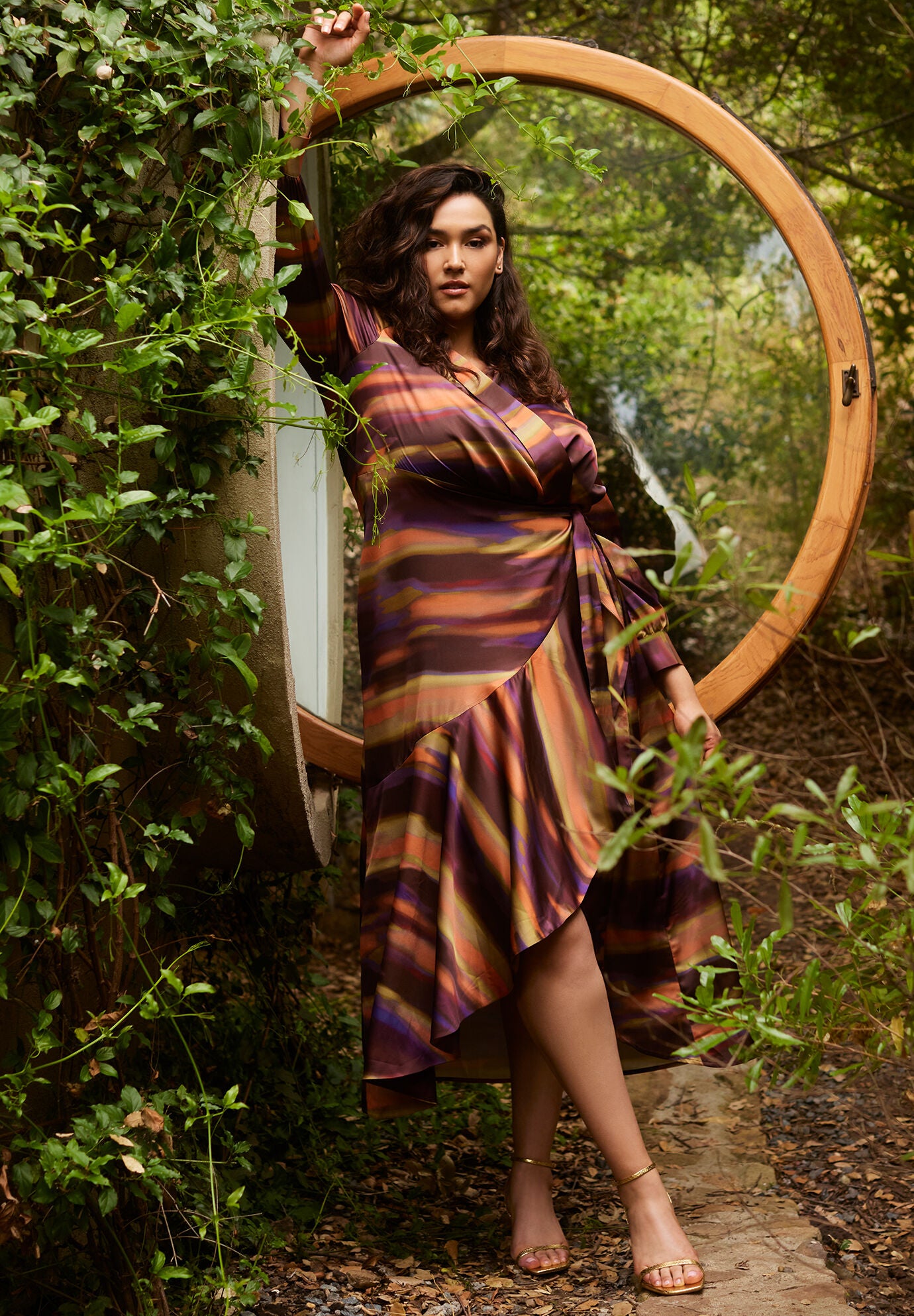 Eloquii wrap dress hot sale