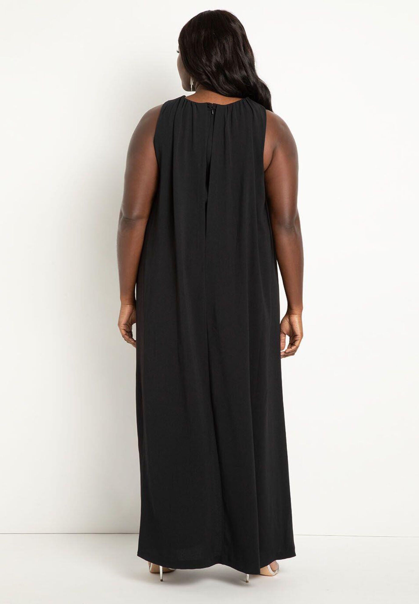 Eloquii top cape dress