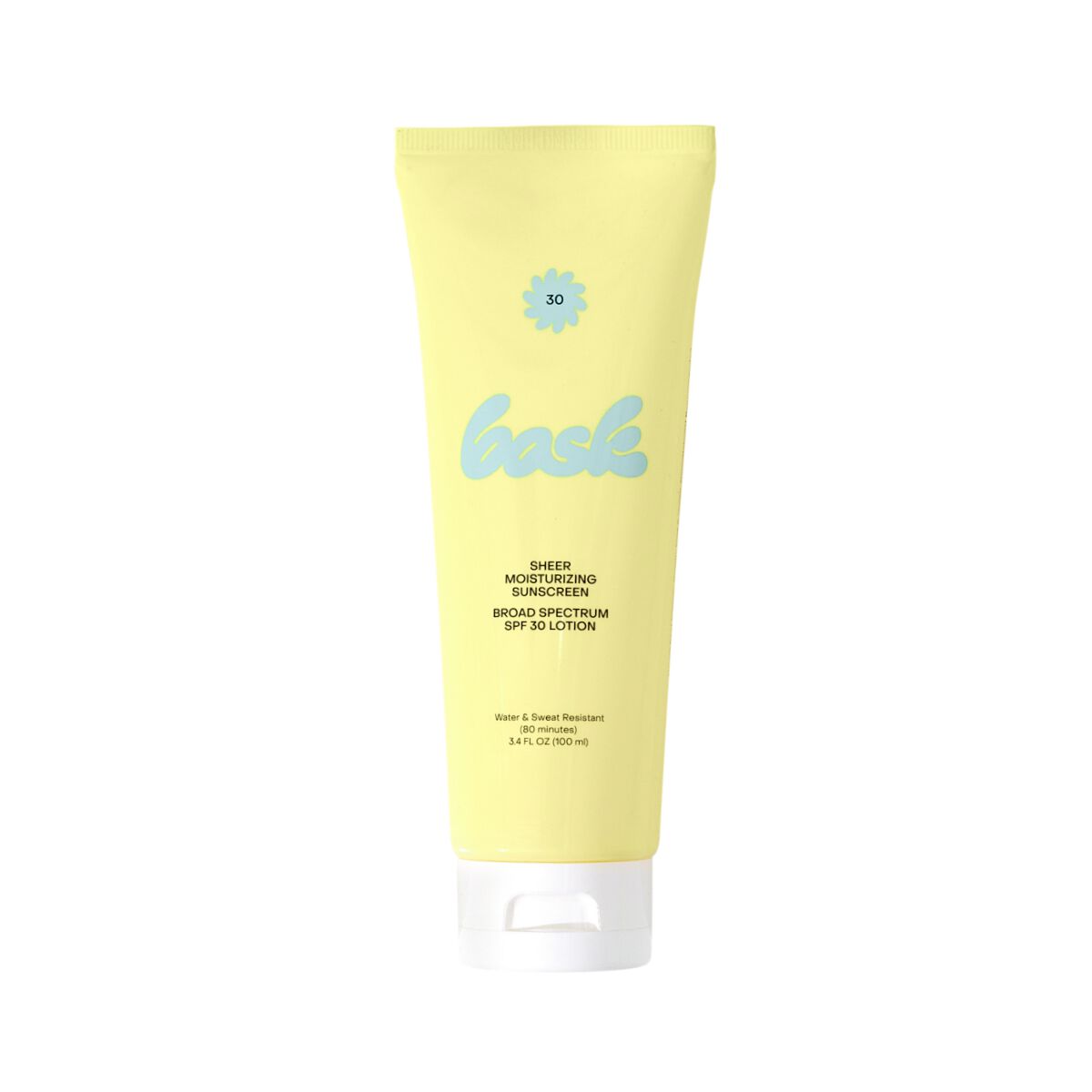 Bask SPF 30 Sheer Moisturizing Sunscreen Lotion, YELLOW, hi-res image number 0