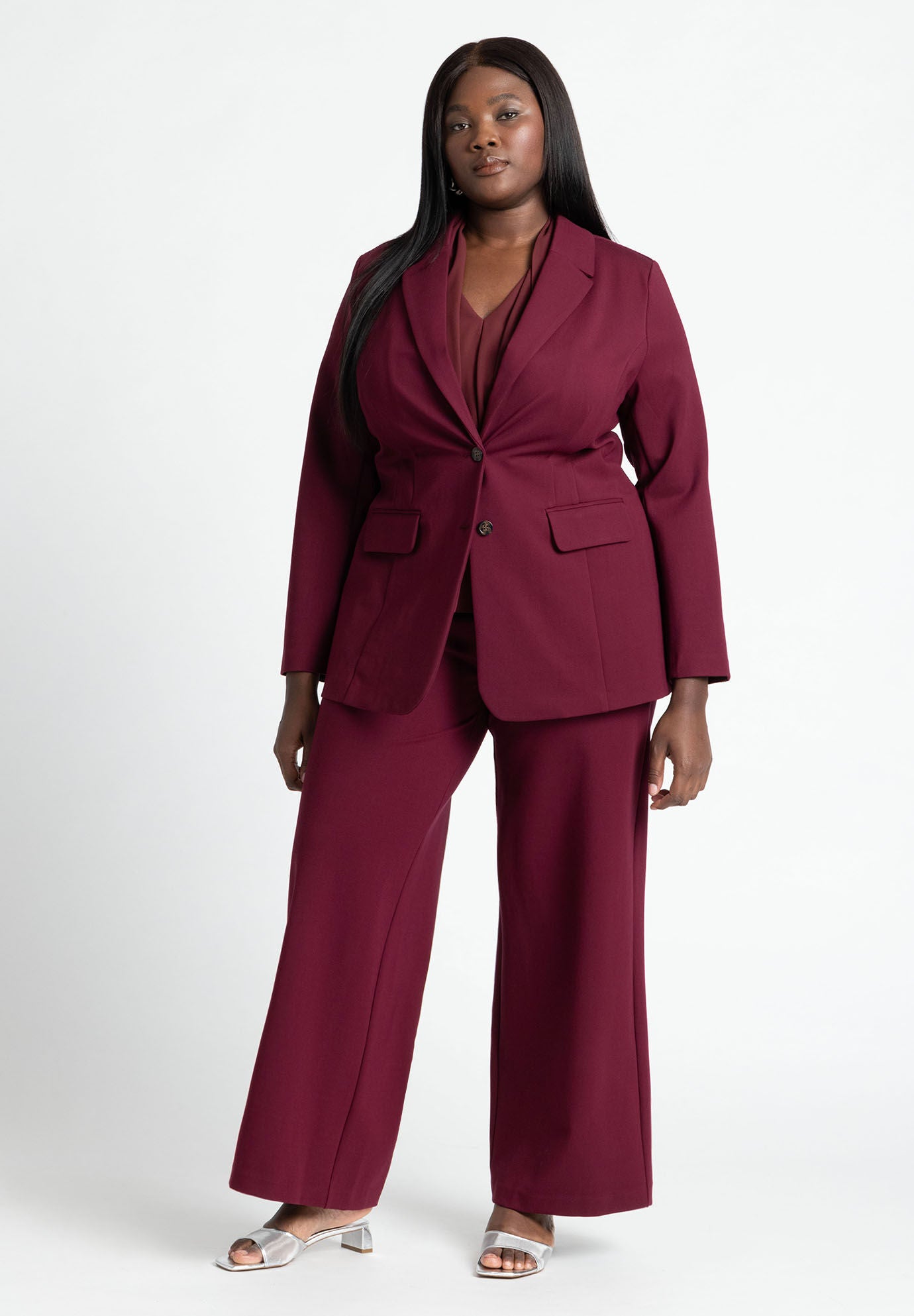 Pant suit wide leg shop