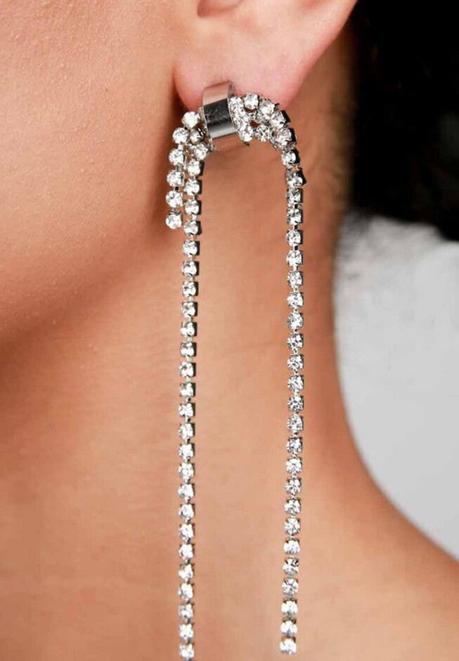 Vivian Earrings, SILVER, alternate image number null