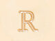 Madeline Gold Initial Pendant, R, alternate image number 1