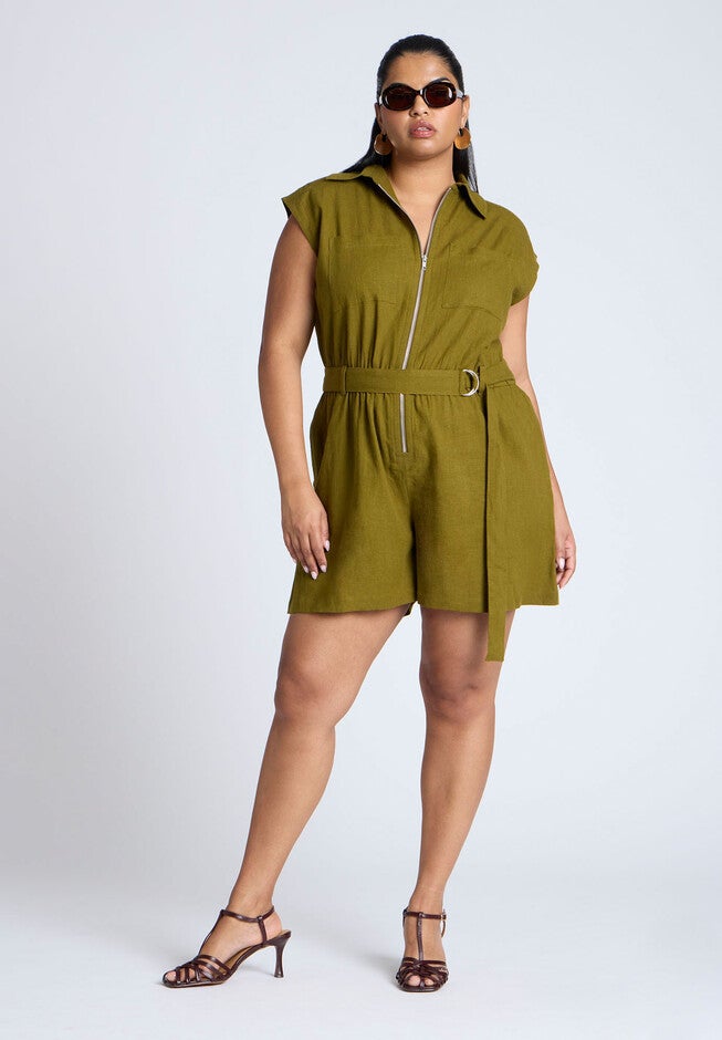 Dolman Romper, FIR GREEN, alternate image number null