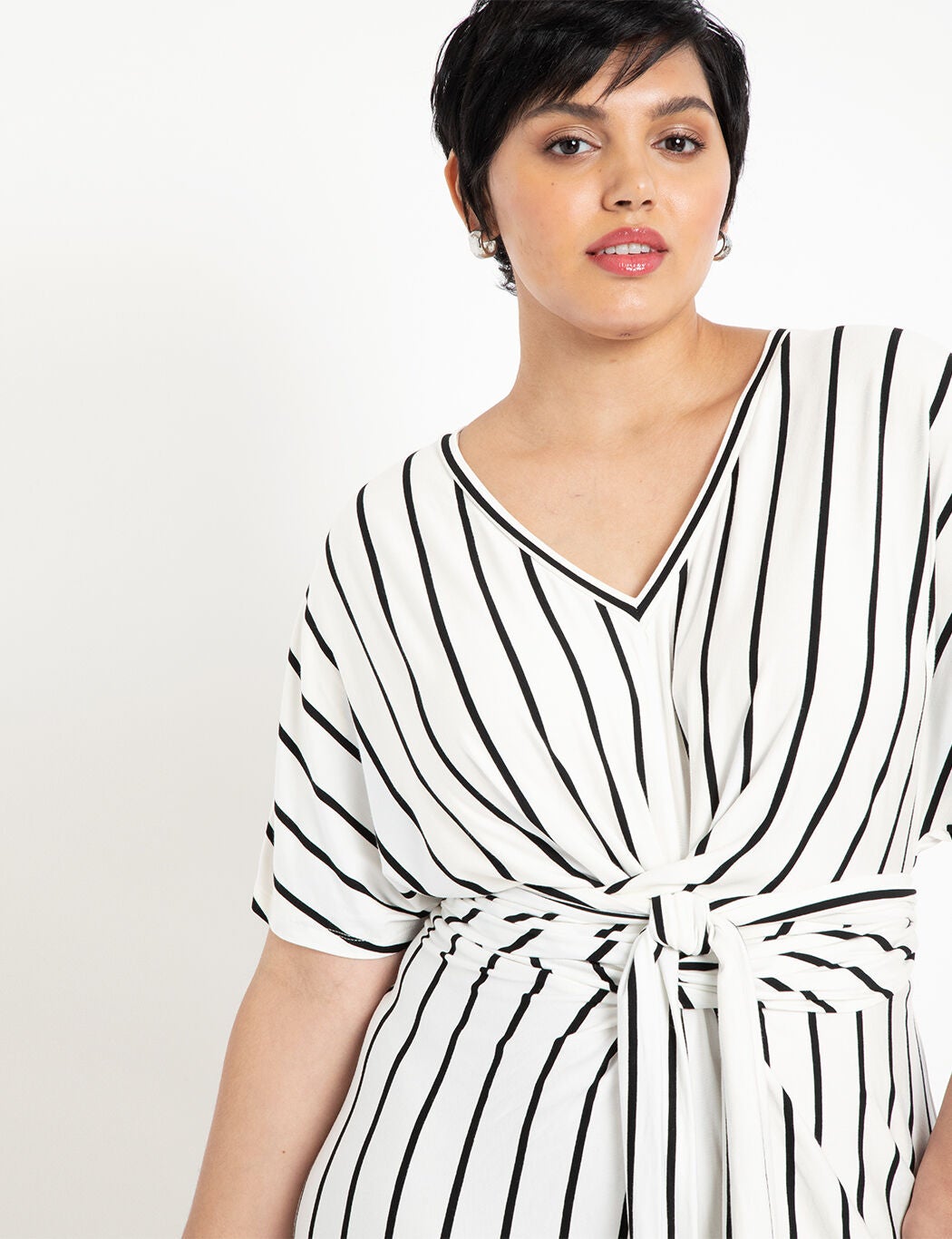 Eloquii wrap dress hot sale